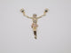 13.5g 2.12in, 48mm Tri-Color Jesus Christ Pendant