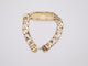 8.75" 12.16mm Engravable Plate Bracelet