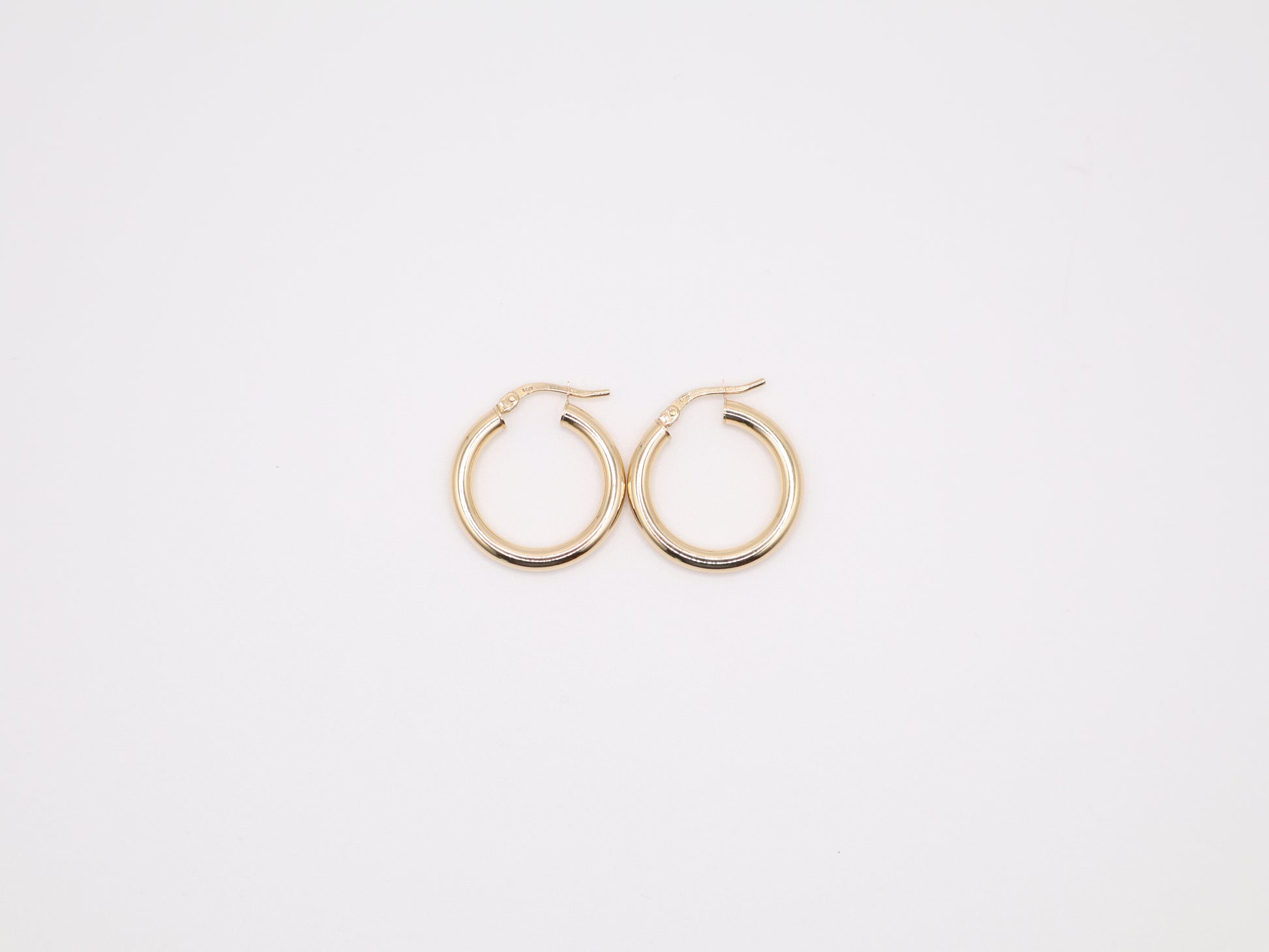 0.875" 2.9mm Hoop Earings