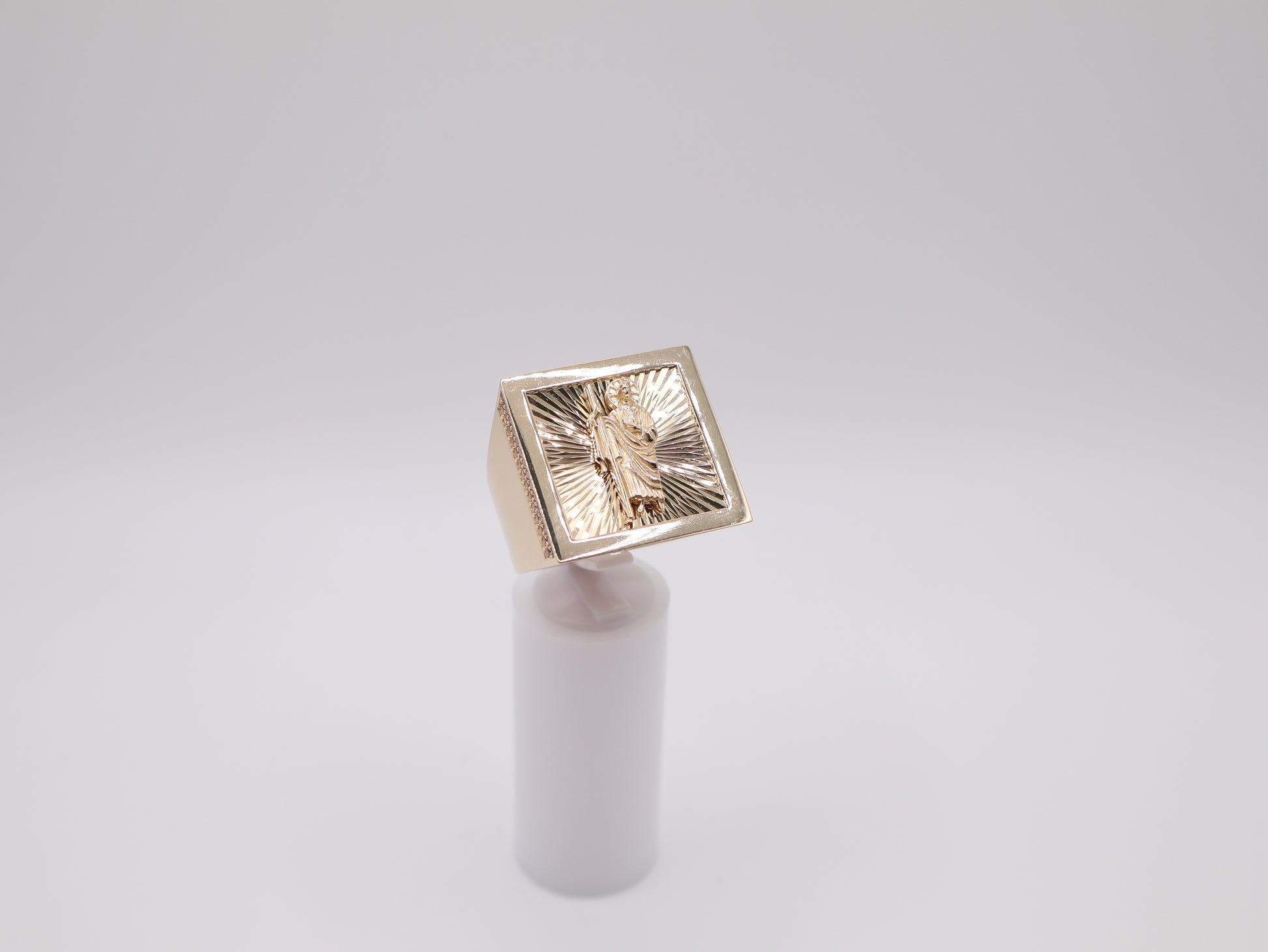 2g Size 7.25, 1.78mm Saint Jude Ring