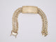 14K Solid Gold Curb Cuban Bracelet (21.6mm, 8.75 Inch, 64.6g) | Joyeria Serrano