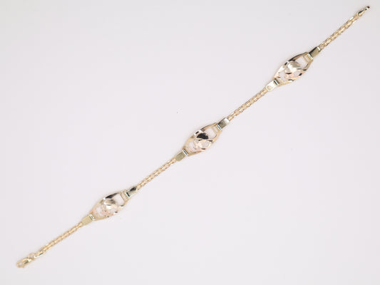 6.75" 7.8mm Elephant Bracelet