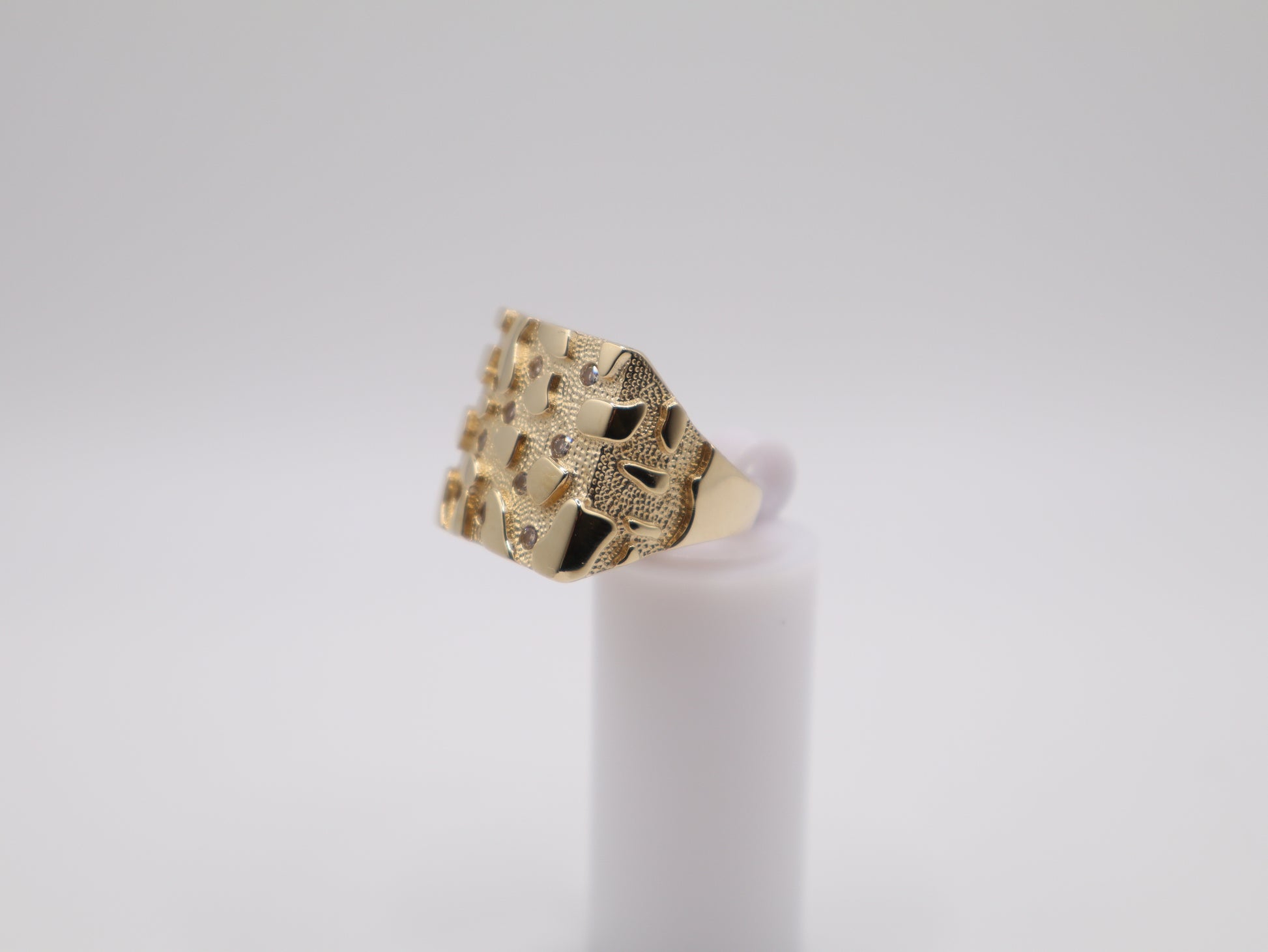 Size 10, 3.5mm Nugget Ring