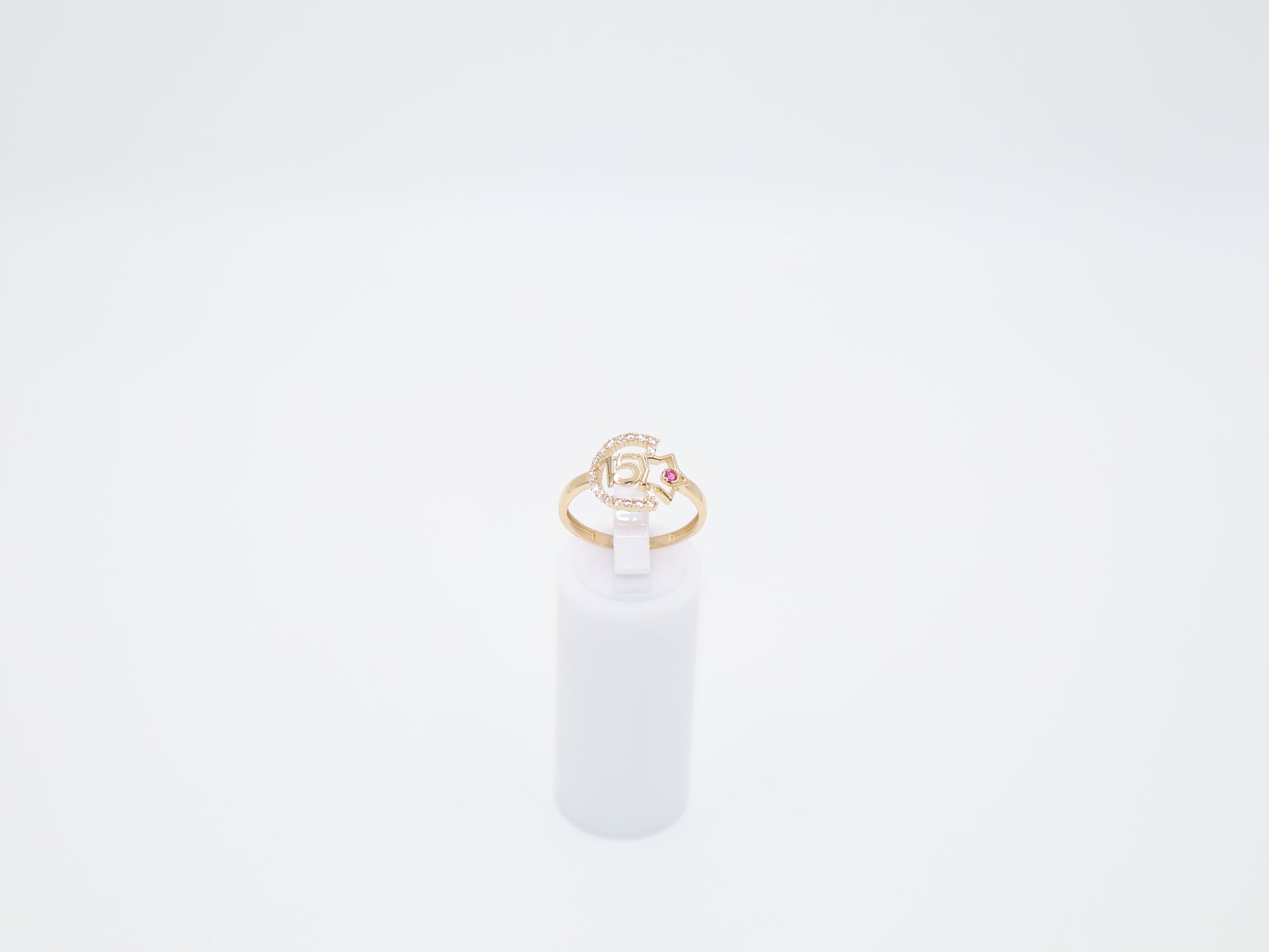 1.7g Size 7.25, 1.92mm Quinceañera Ring