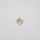 Dolphin Heart Charm
