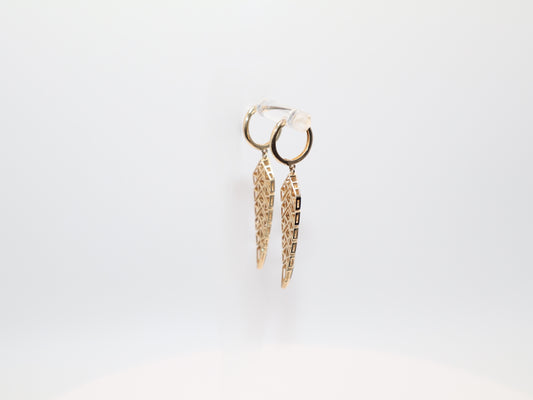 3.8g 1.875in, Contemporary Earrings