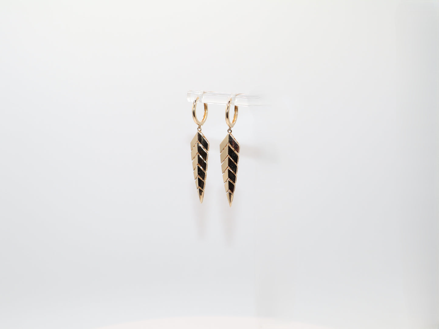 3.8g 1.875in, Contemporary Earrings
