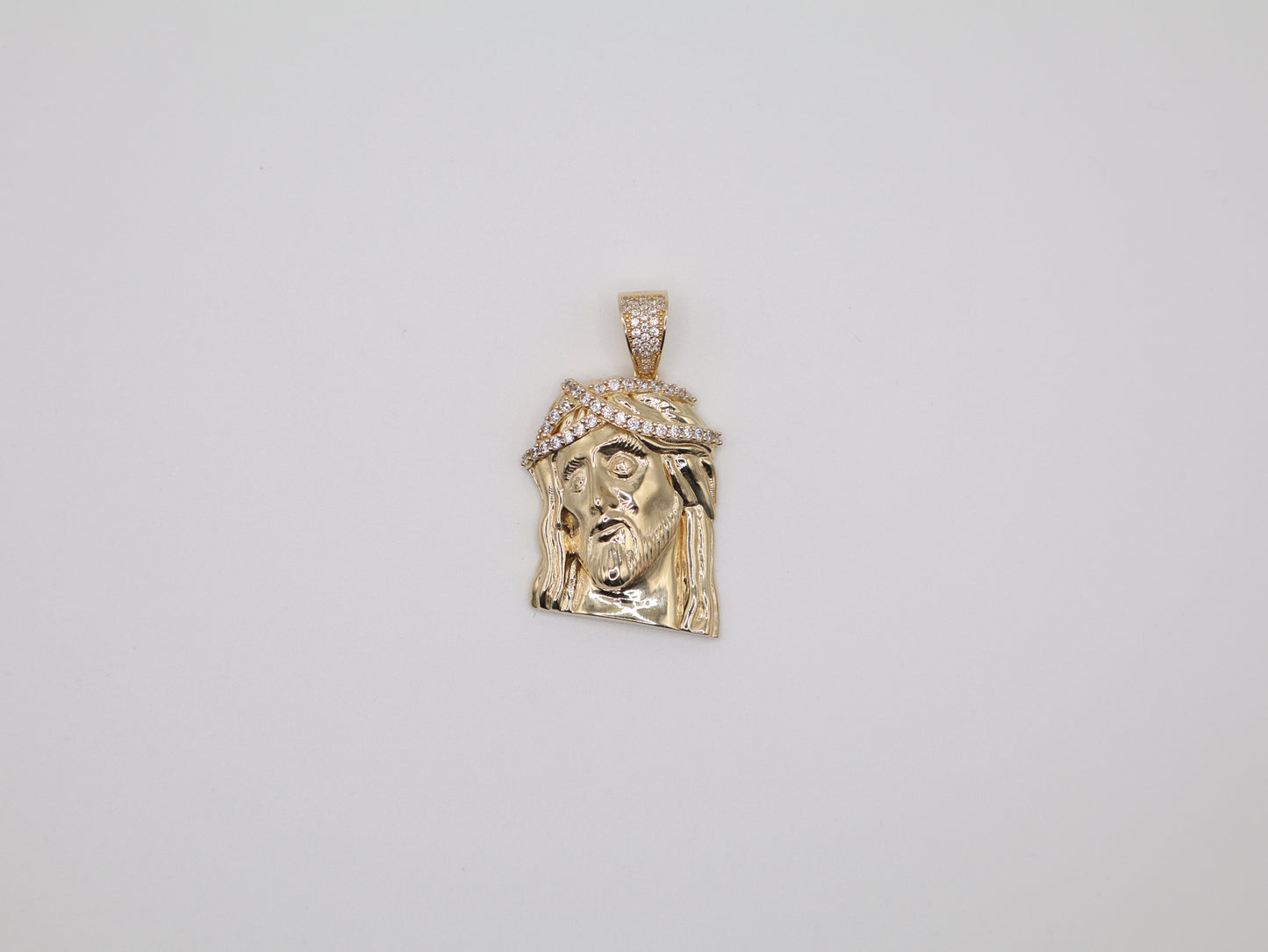 8.3g 1.5in, 25mm Jesus Christ Face Pendant