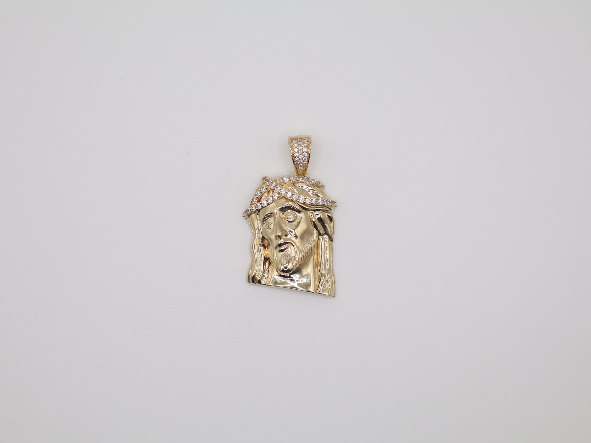 8.3g 1.5in, 25mm Jesus Christ Face Pendant
