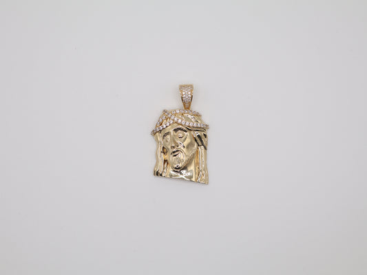 8.3g 1.5in, 25mm Jesus Christ Face Pendant