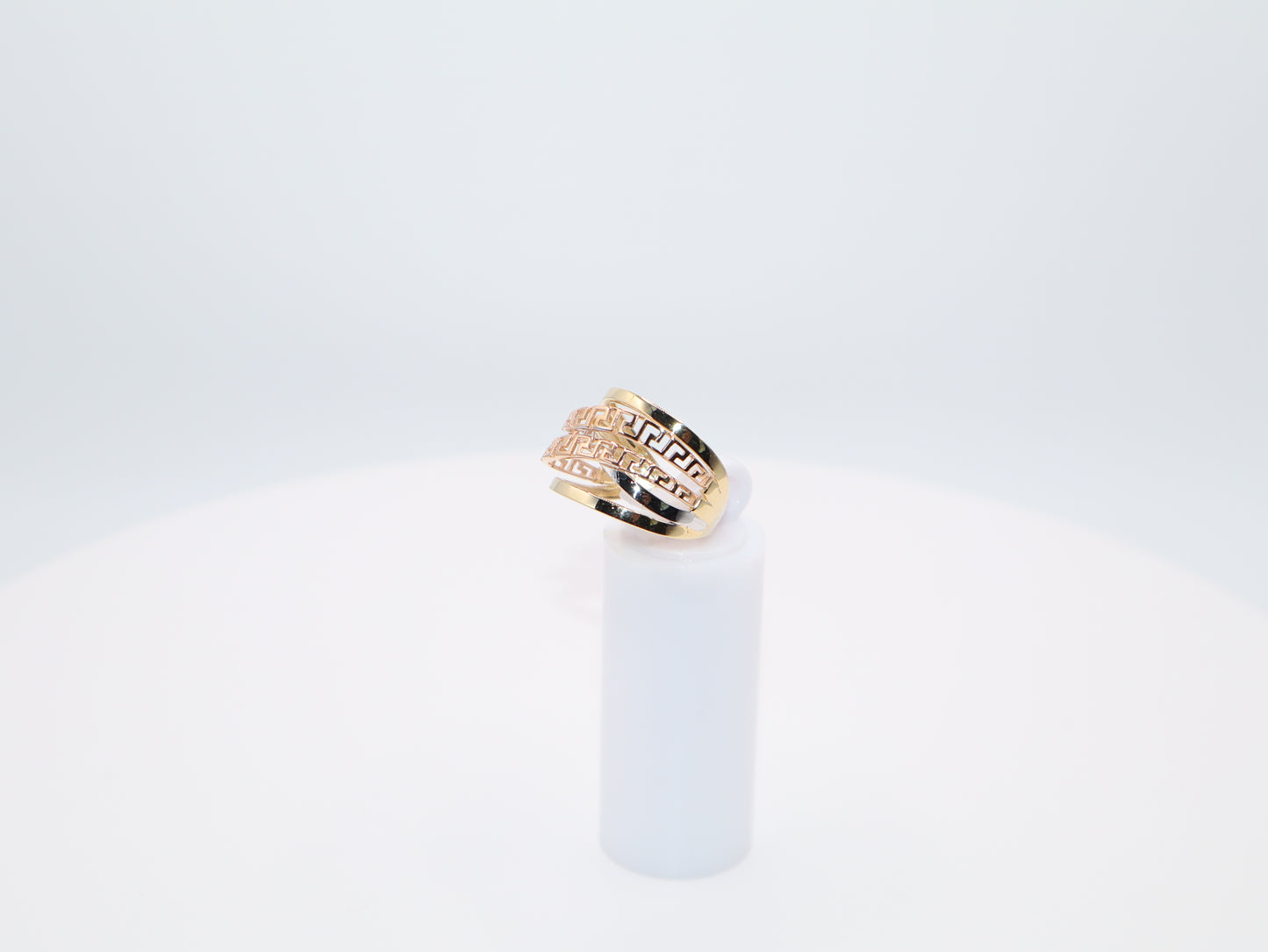 4g Size 7.25, 2.8mm Contemporary Ring