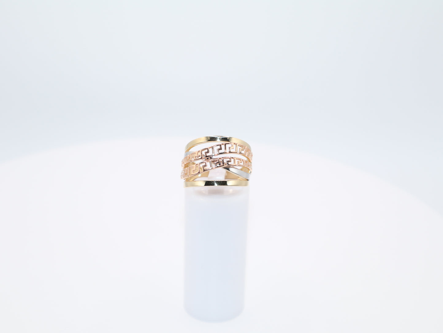 4g Size 7.25, 2.8mm Contemporary Ring