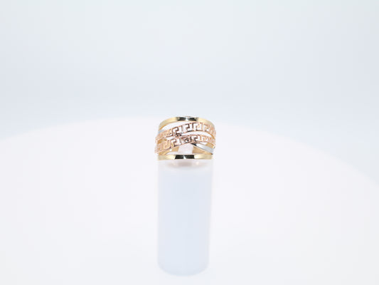 4g Size 7.25, 2.8mm Contemporary Ring