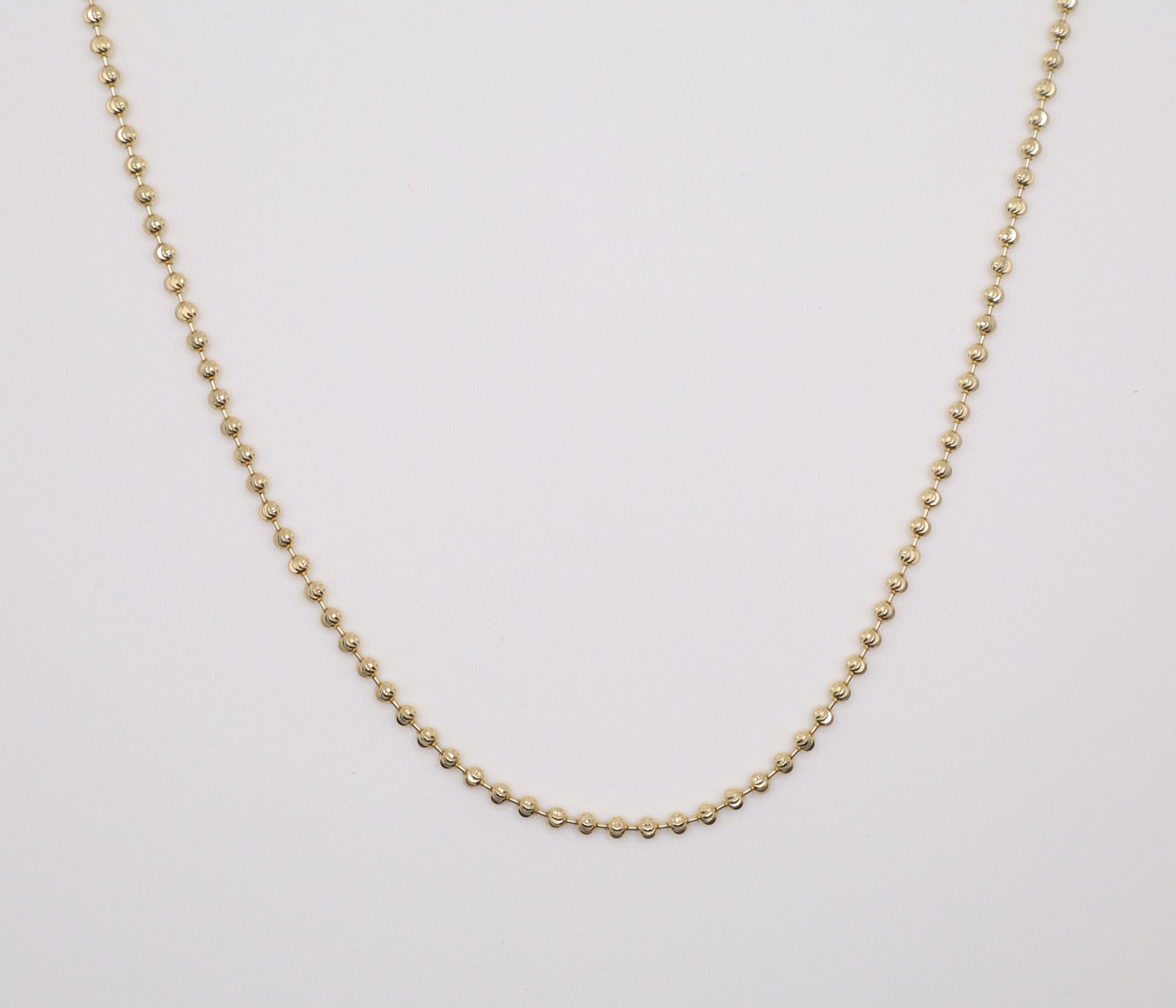 24" 2.49mm Bead Necklace