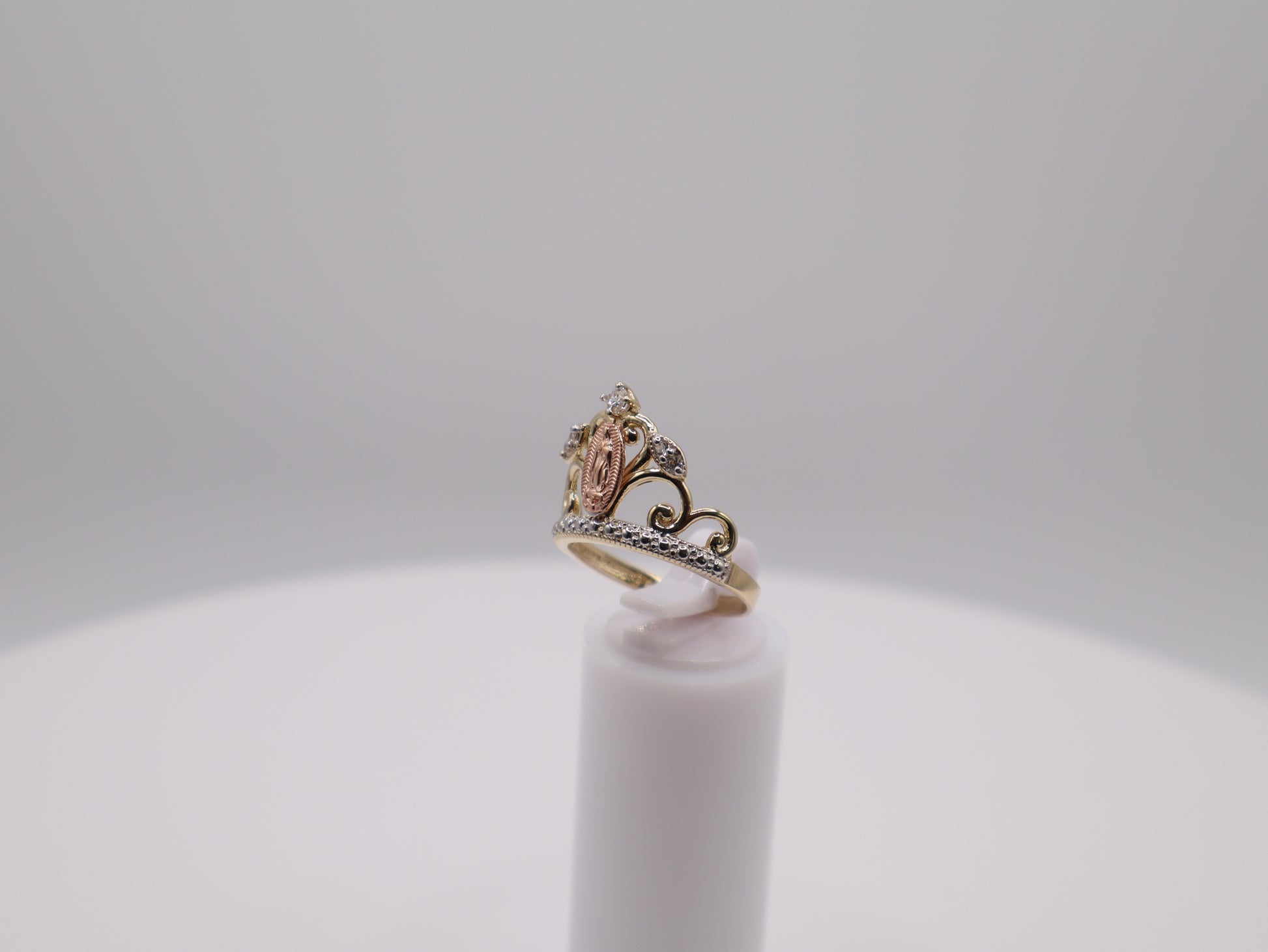 3.6g Size 7.25, 2.2mm Virgin Mary Ring