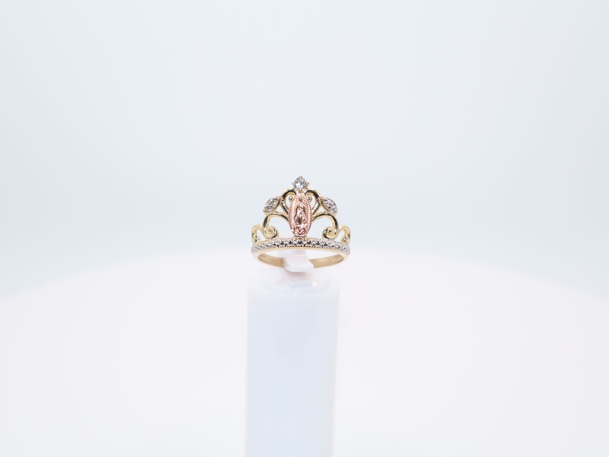 3.6g Size 7.25, 2.2mm Virgin Mary Ring