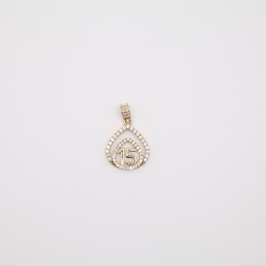 Droplet Quinceanera Charm