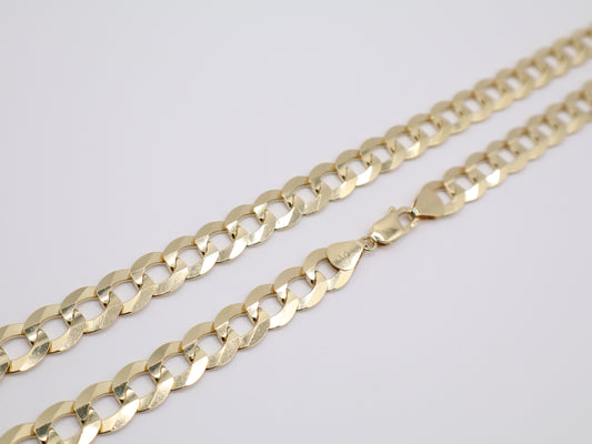 70.1g, 24in, 11.06mm Curb-Cuban Chain