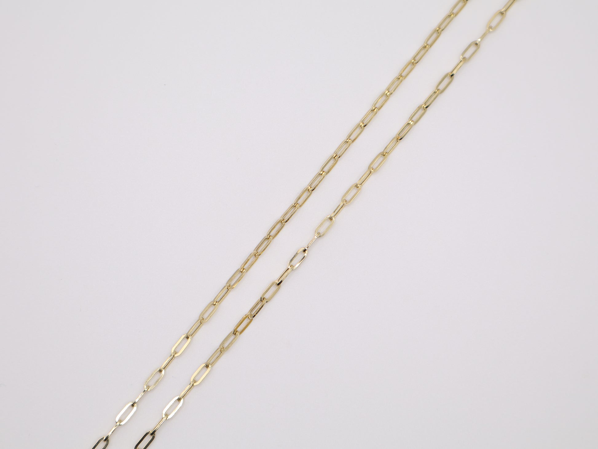 20in, 2.74mm Paperclip Necklace