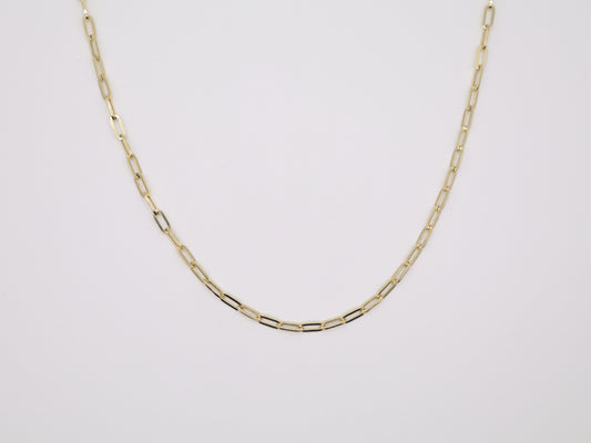20in, 2.74mm Paperclip Necklace