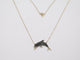 16in, 1mm Dolphin Necklace