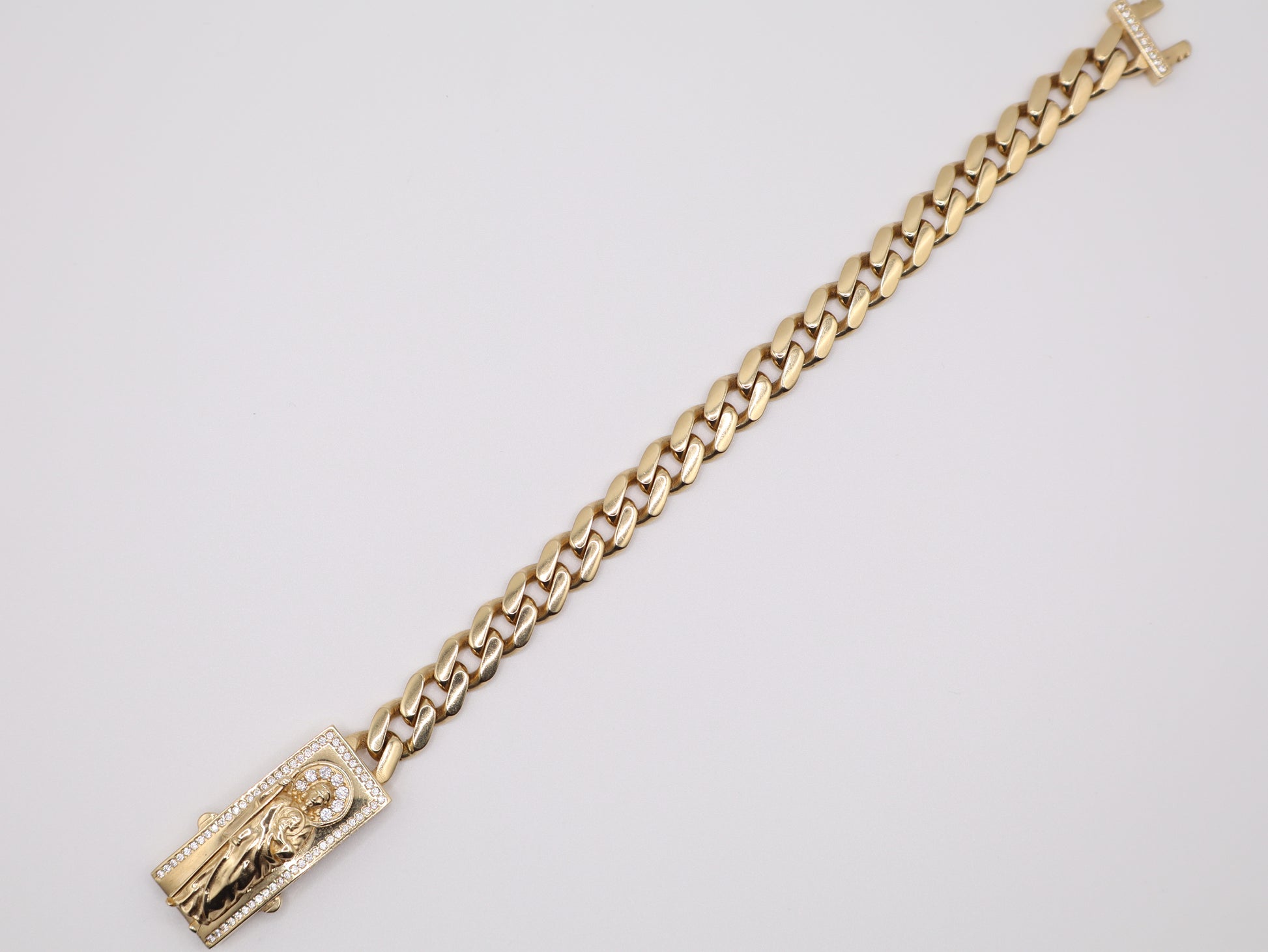 8.5" 8.72mm San Judas Bracelet