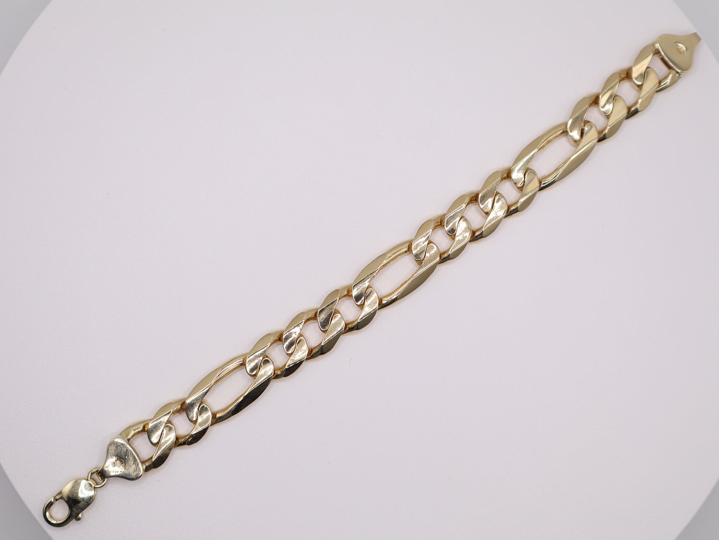 54.9g 8.5in, 10.73mm Figaro Bracelet