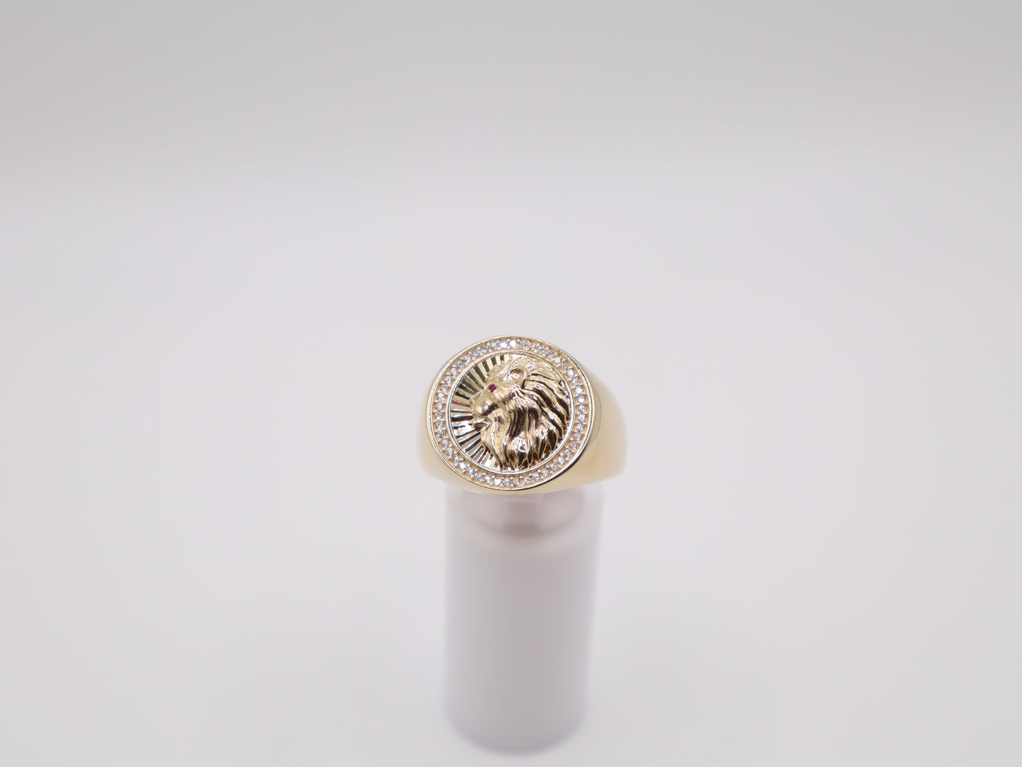 Size 12, 3.4mm Lion Ring