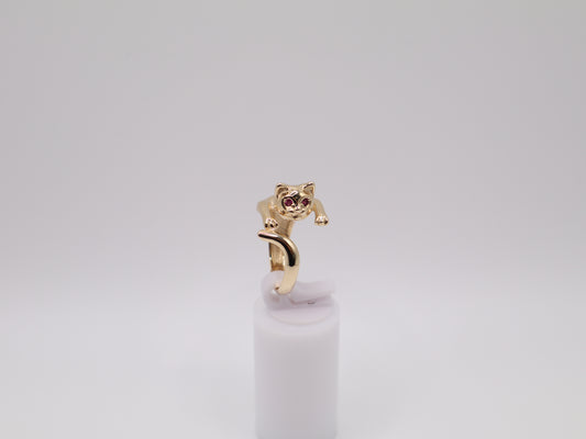 6.4g Size 7.25, 3.5mm Cat Ring