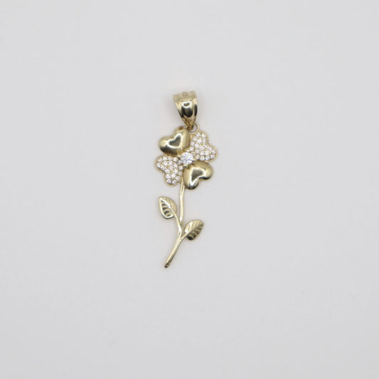 Studed Flower Charm