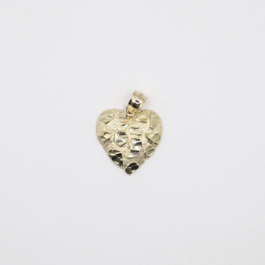 Gold Nugget Heart