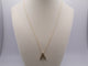 3g, 20in, 1mm "A" Letter Necklace