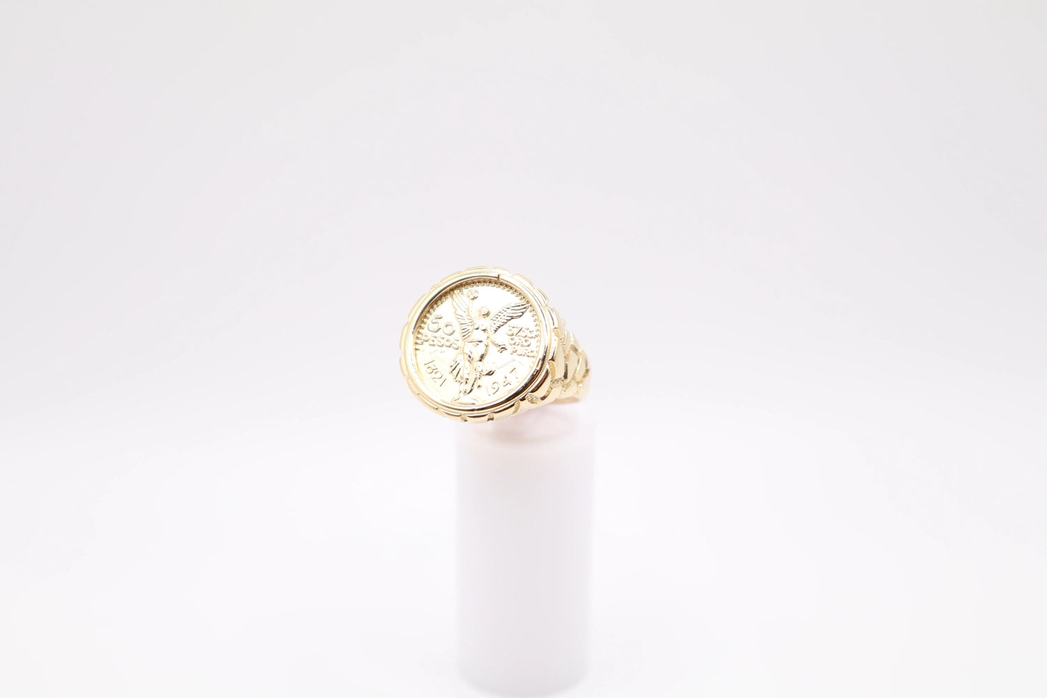 Size 10.5, 3.7mm Centenario Ring