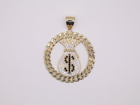 13.6g 2.375in, 7.49mm Money Bag Charm
