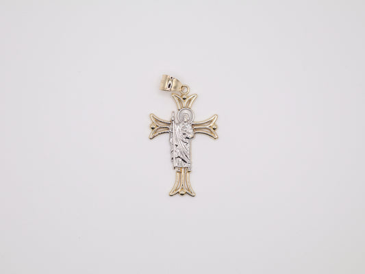 6.6g 2.12in, 28mm Saint Jude Pendant