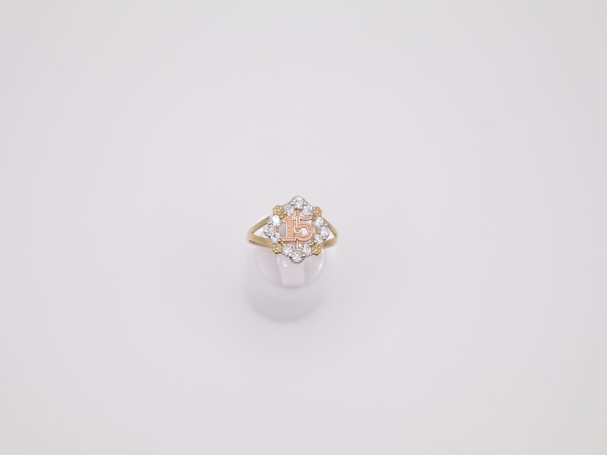 Size 7.25, 1.7mm Quinceañera Ring