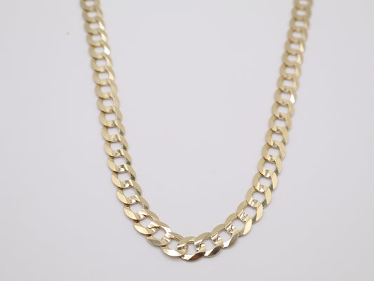 33.7g, 22.5in, 8.53mm Curb-Cuban Chain