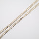 24" 6.84mm Figaro Diamond Cut Necklace