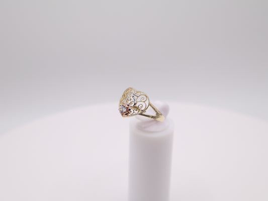 2.1g Size 8, 1.92mm Rose Quinceañera Ring