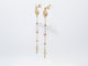 3.3g 2.5in, Cross and Virgin Mary Earrings