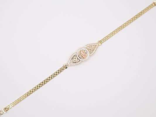 12mm Virgen de Guadalupe Bracelet