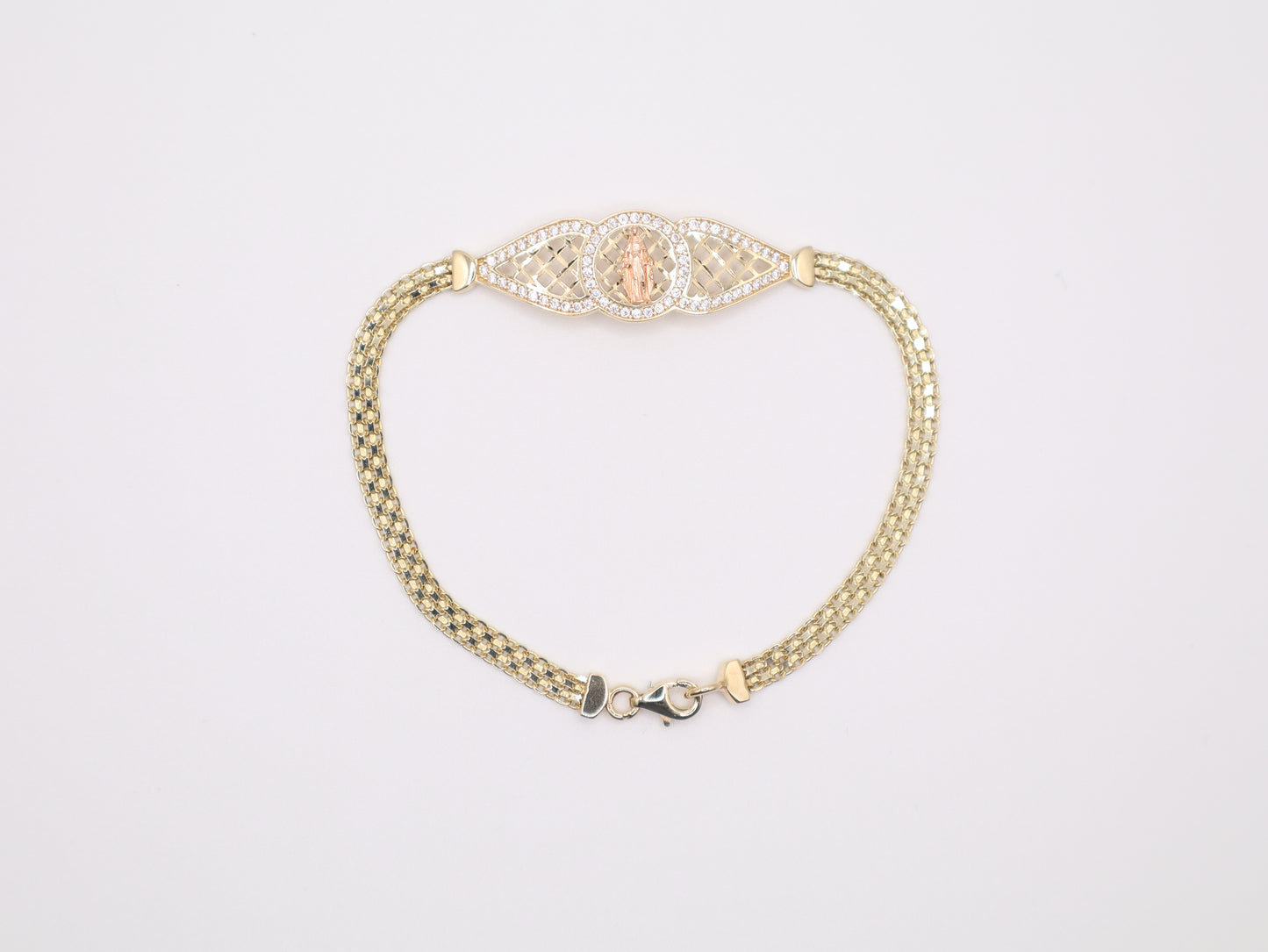 12mm Virgen de Guadalupe Bracelet
