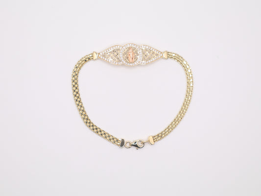 12mm Virgen de Guadalupe Bracelet