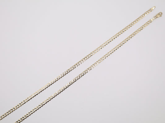 8.4g 22in, 3.74mm Curb-Cuban Chain