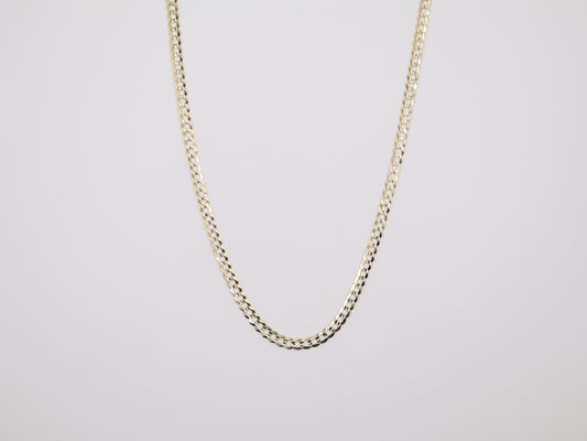 8.4g 22in, 3.74mm Curb-Cuban Chain