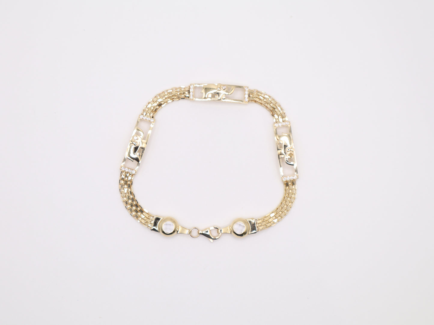 7" 5.8mm Elephant Bracelet