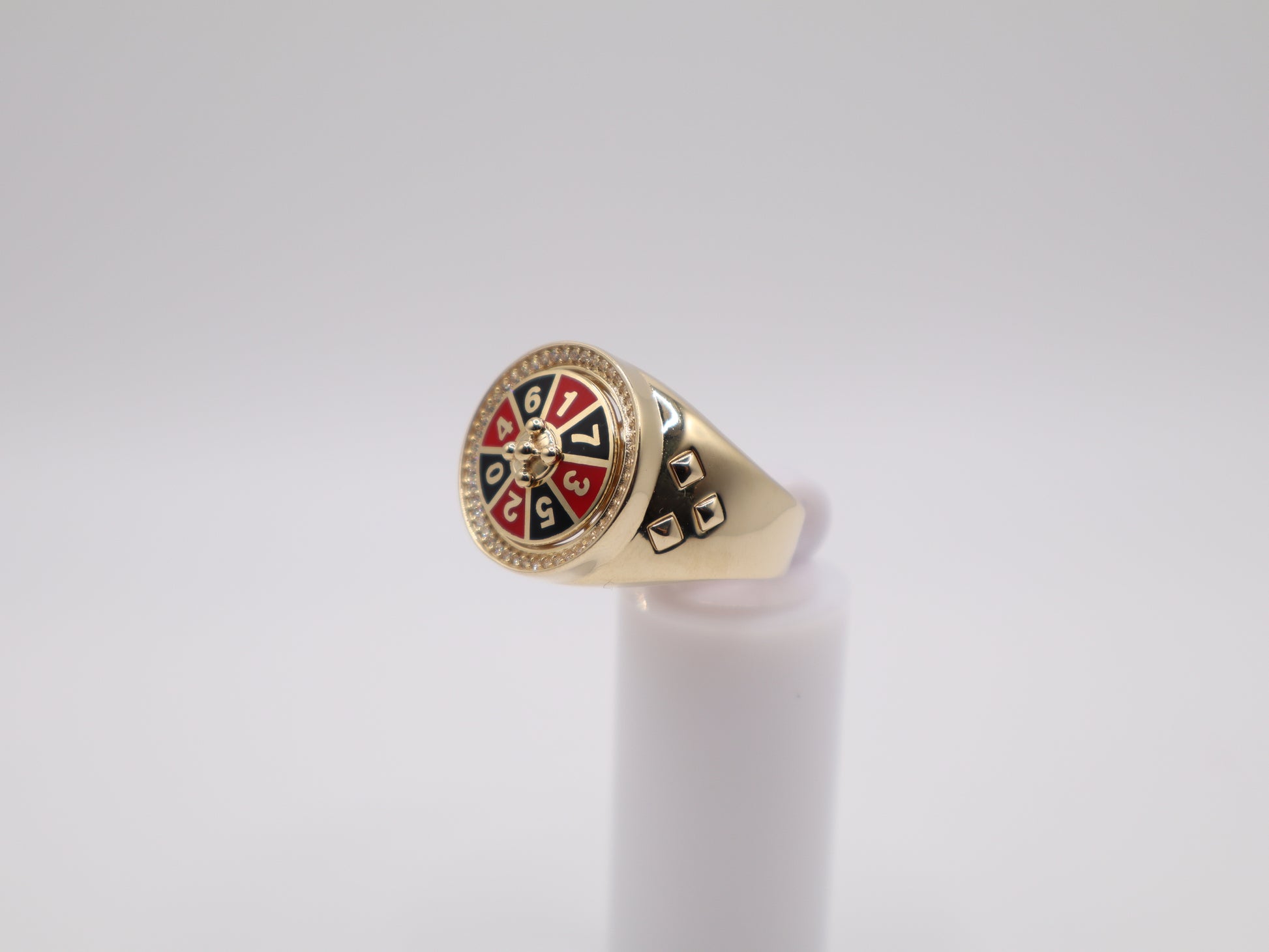Size 11, 5mm Roulette Wheel Ring