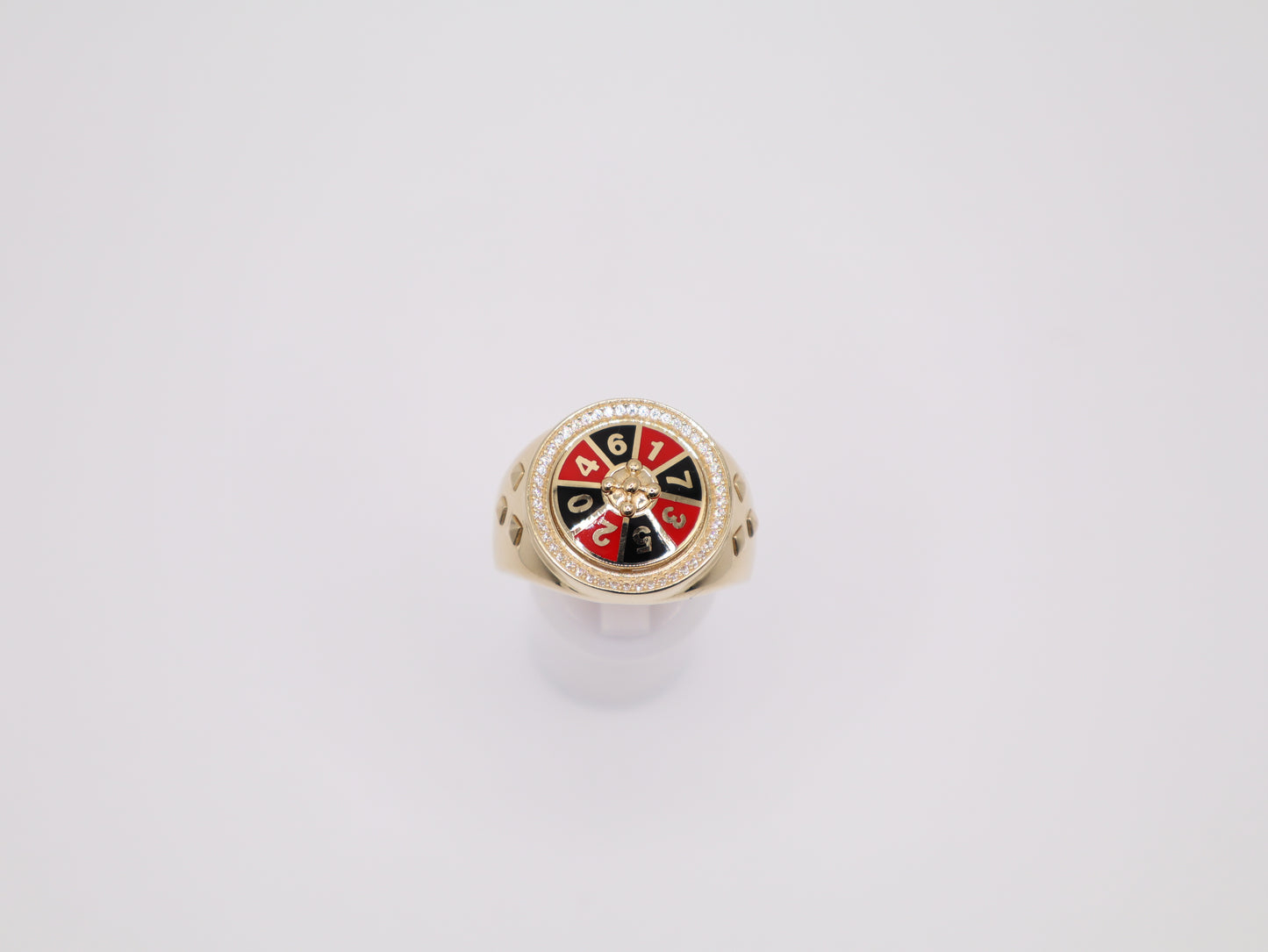 Size 11, 5mm Roulette Wheel Ring