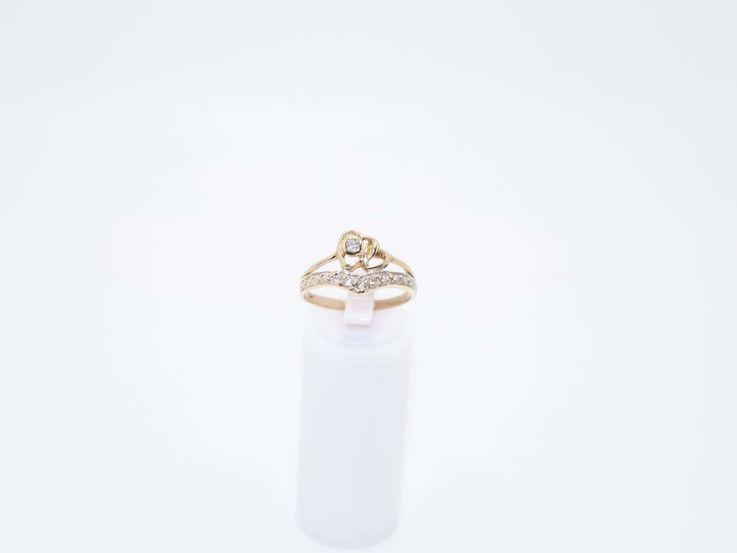2.4g Size 8, 2.14mm Heart Ring