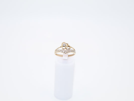 2.4g Size 8, 2.14mm Heart Ring